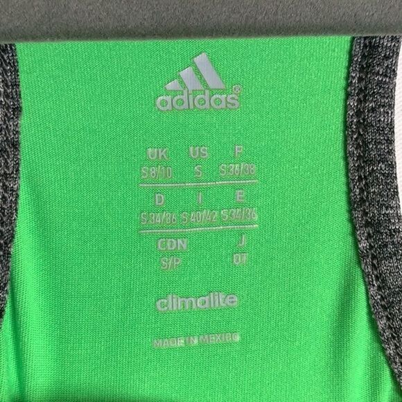 Adidas Neon Green Athletic Tank - Picture 4 of 5